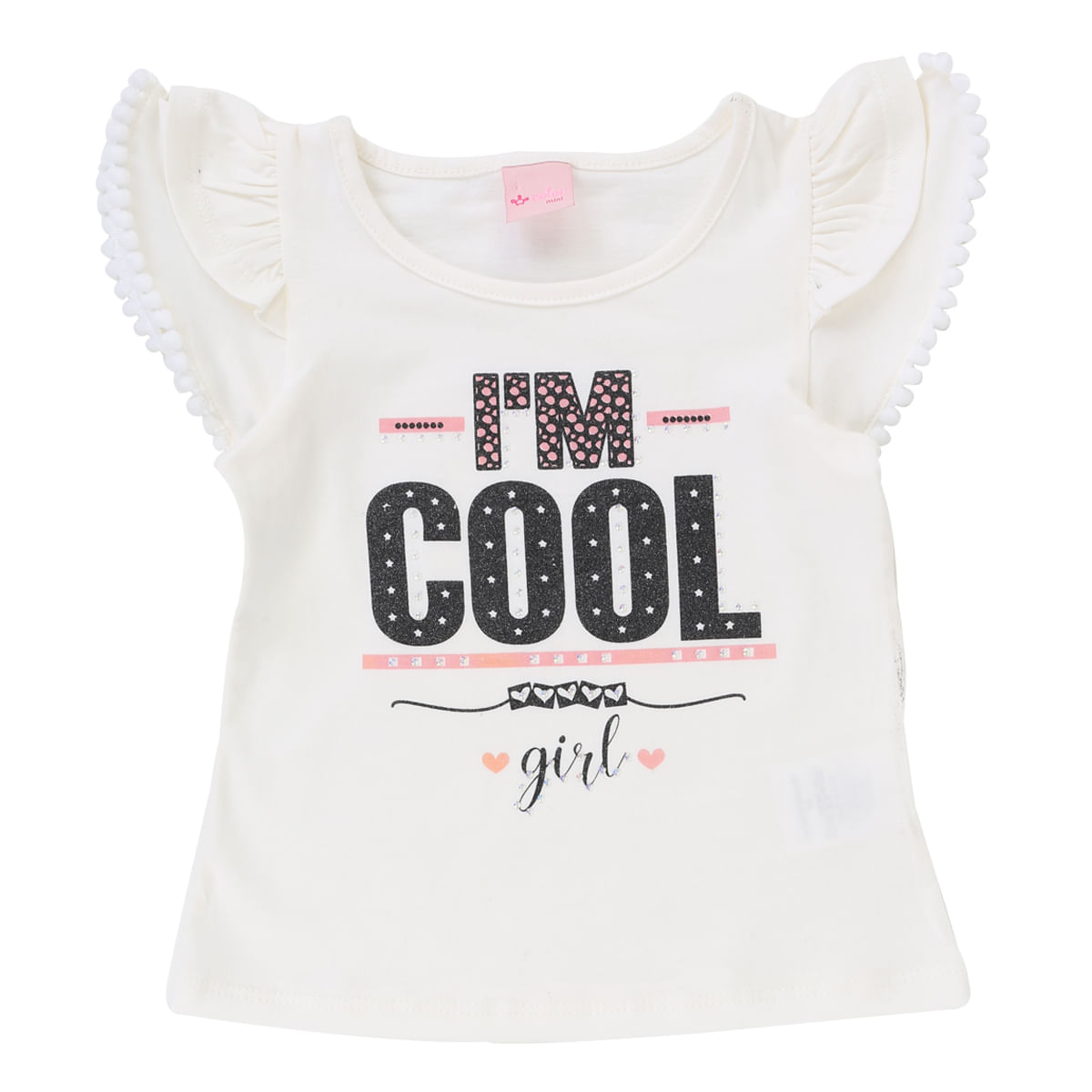 mini blusa de manga