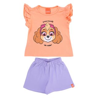 Conjunto Infantil Feminino - Patrulha Mania - Moda Infantil